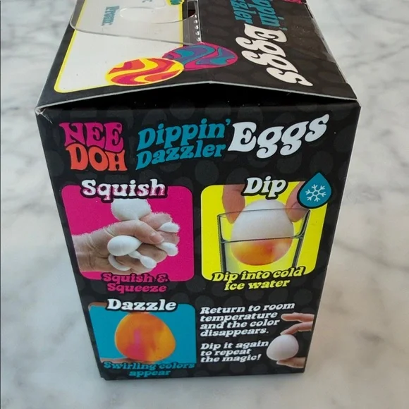 NWT Nee Doh Color-Changing Squishy Egg - Picture 2 of 7